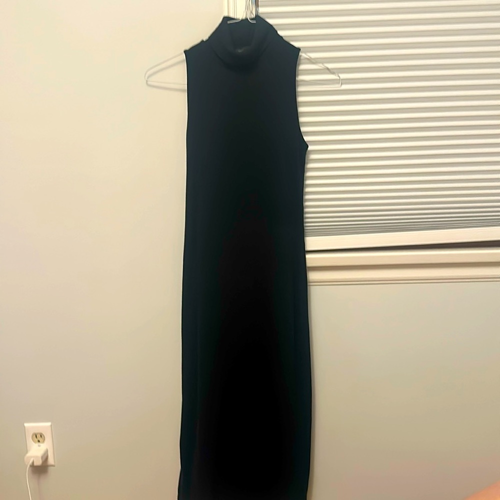 Bodycon turtleneck dress